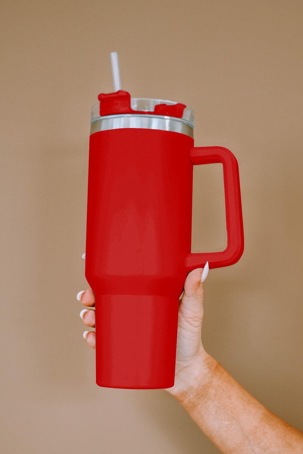 Red 304 Stainless Steel Double Insulated Cup 40oz