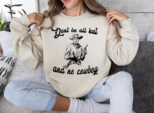 All hat and no cowboy