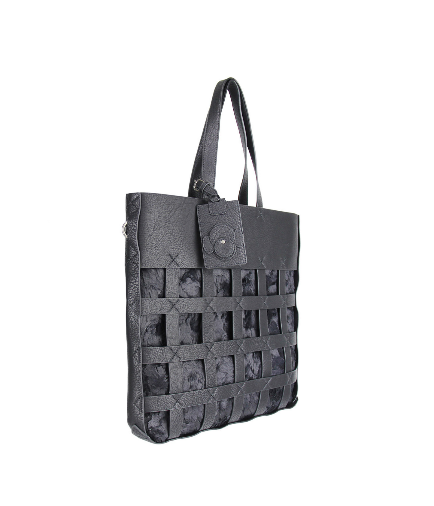 Caged Purse in Black