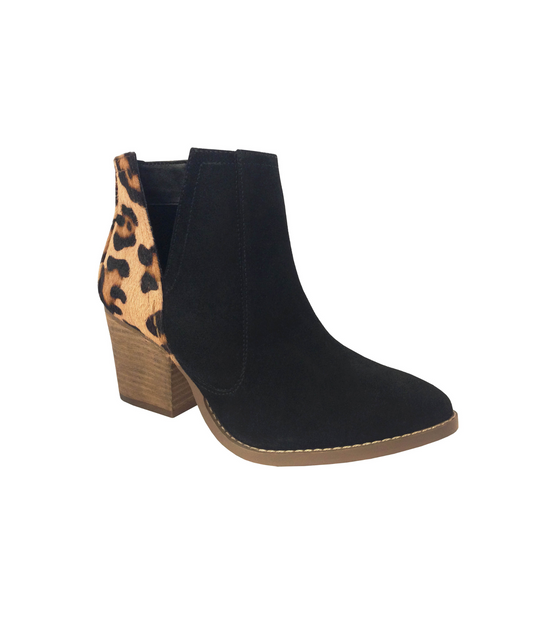 Camilyn Bootie in Black - Rural Haze