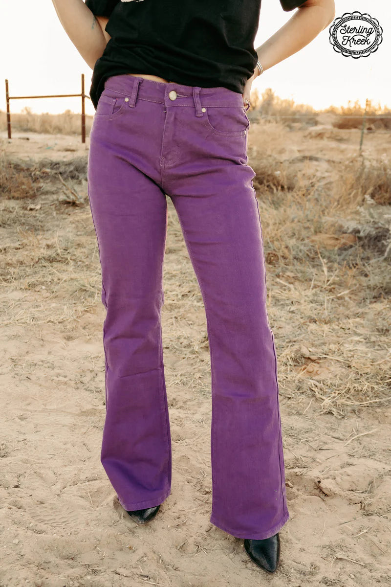 WALKING WEST DENIM PURPLE