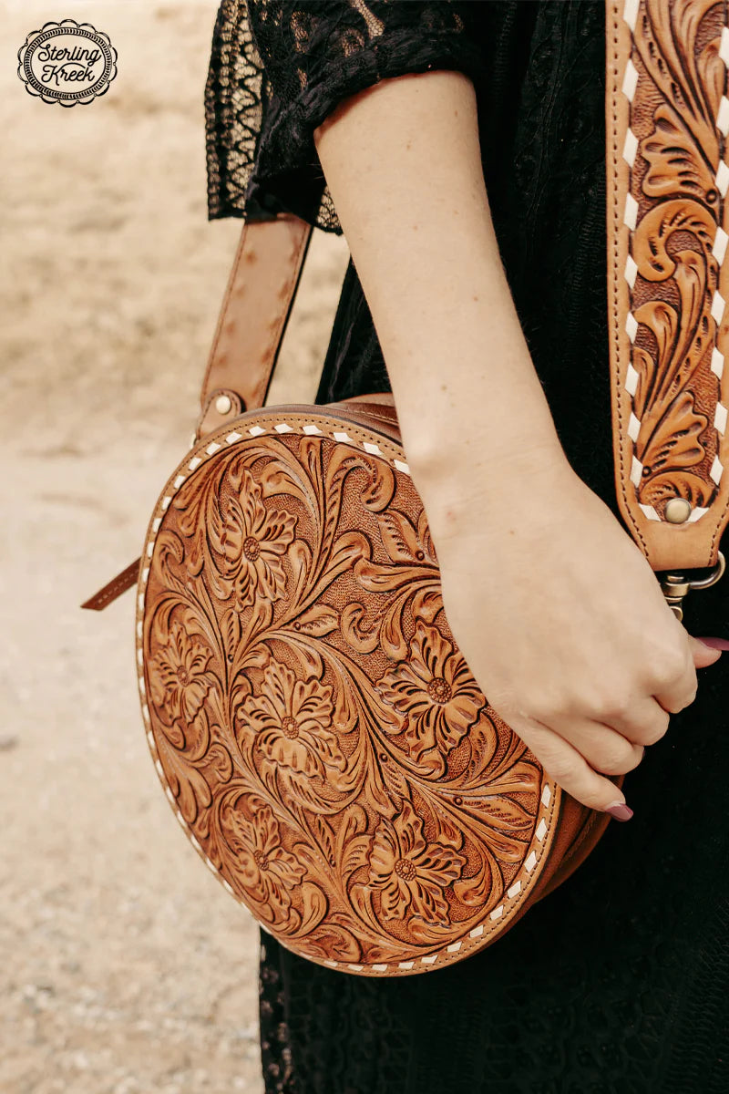 The Stockyard Tooled Canteen Bag