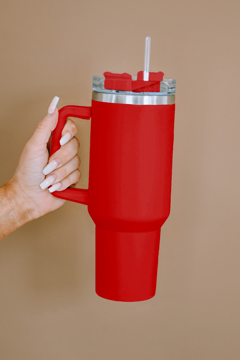 Red 304 Stainless Steel Double Insulated Cup 40oz