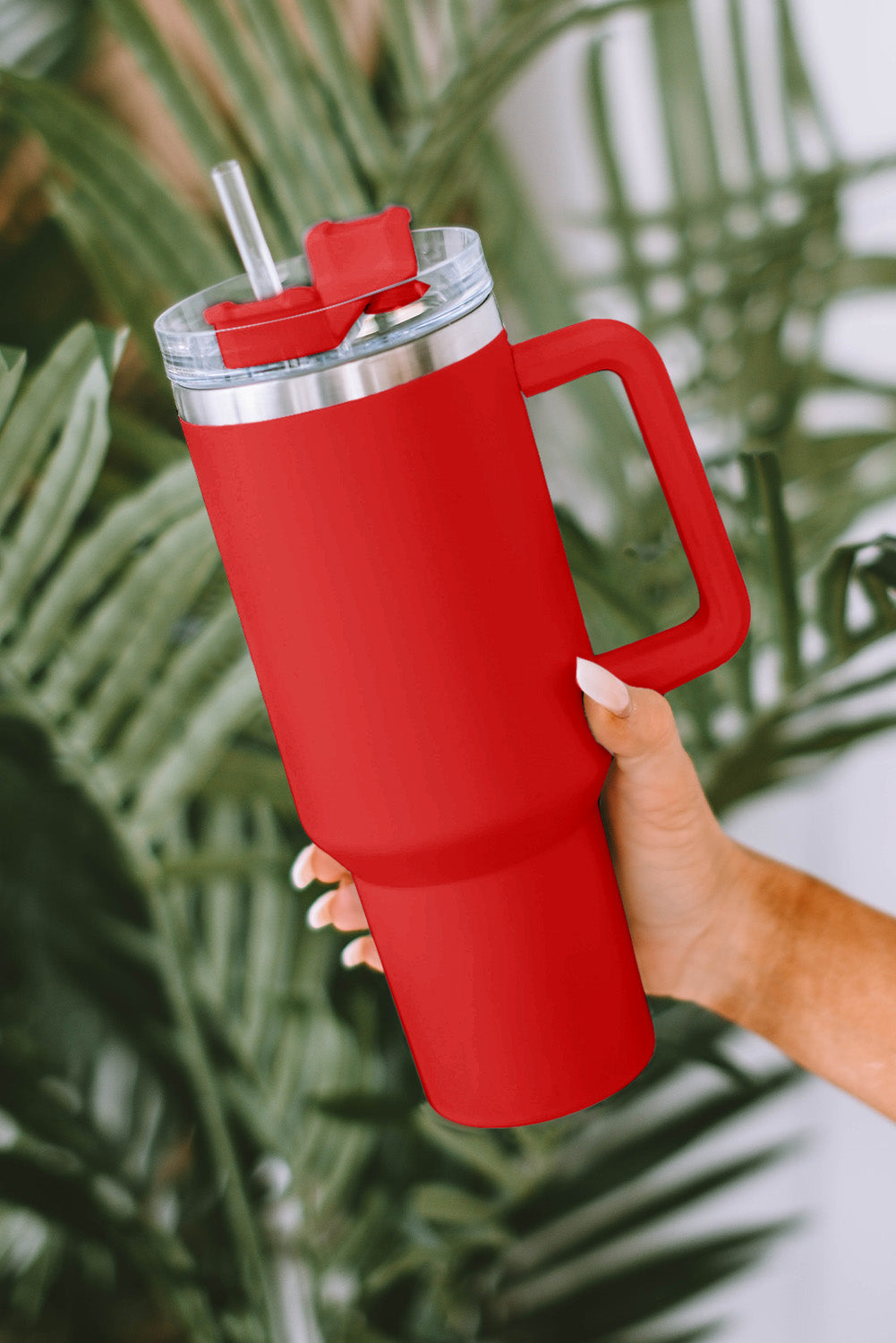 Red 304 Stainless Steel Double Insulated Cup 40oz