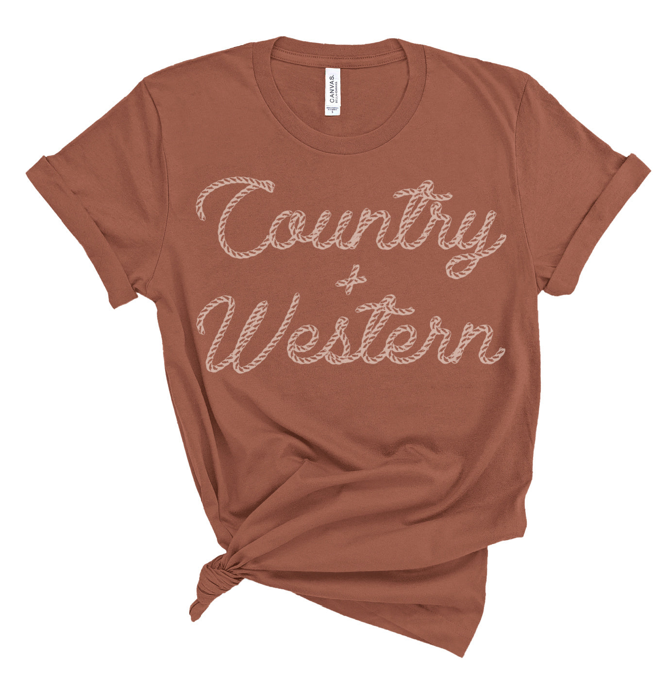 COUNTRY + WESTERN TEE