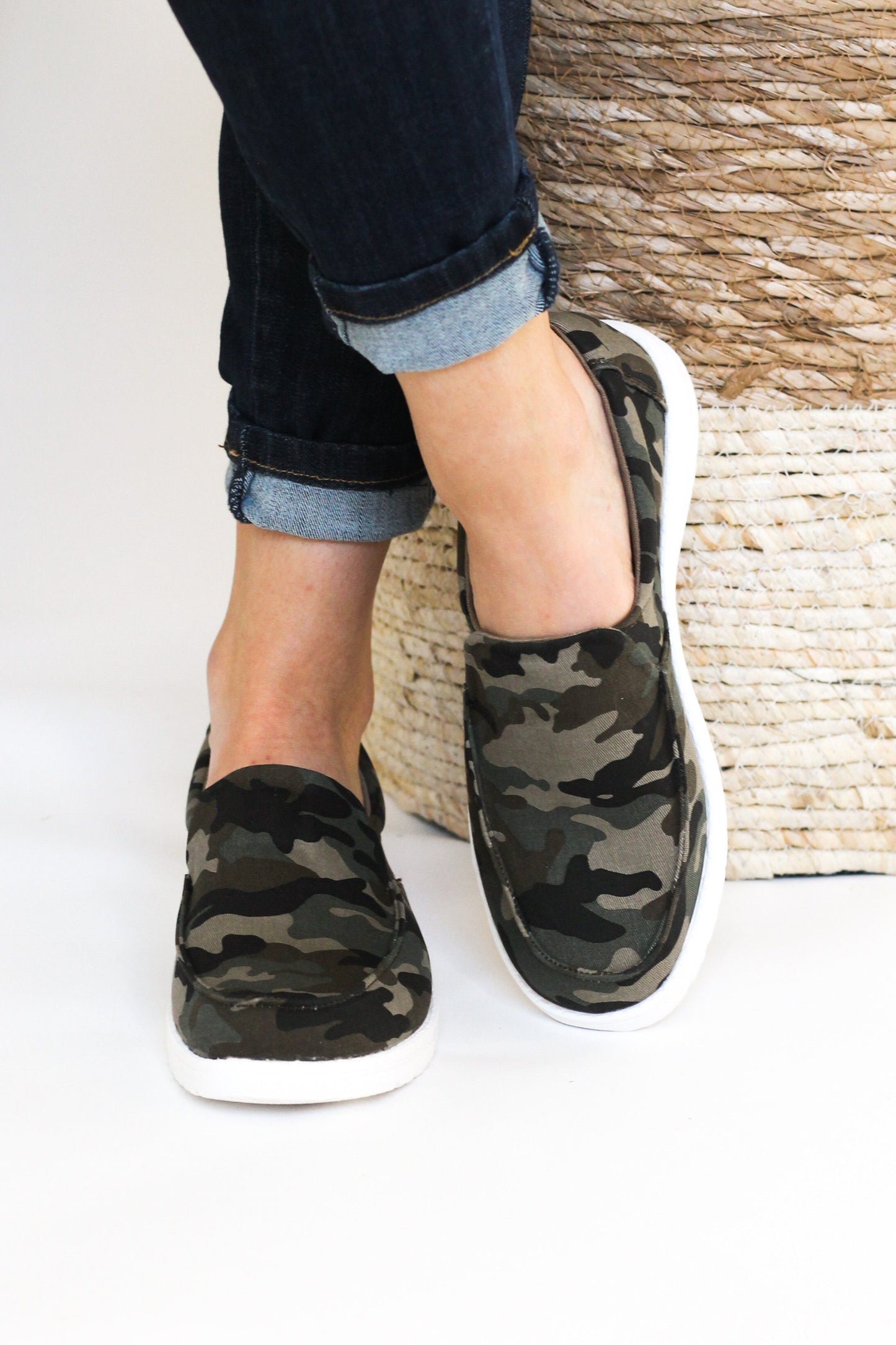 Not Rated Maya Sneakers in Camo - Rural Haze