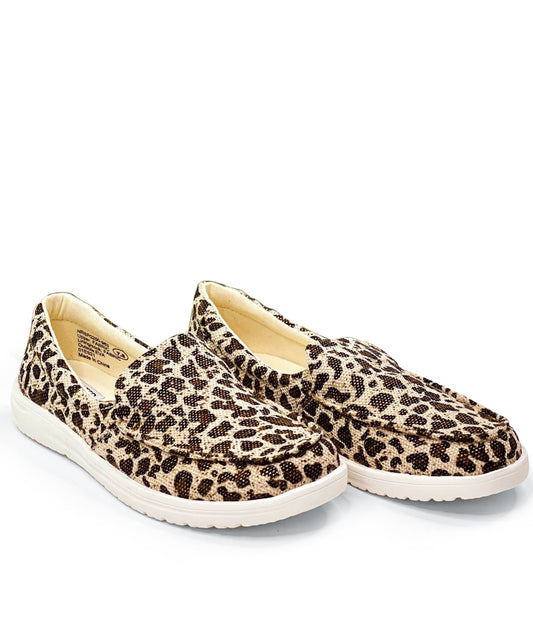 Not Rated Maya Sneakers in Leopard - Rural Haze