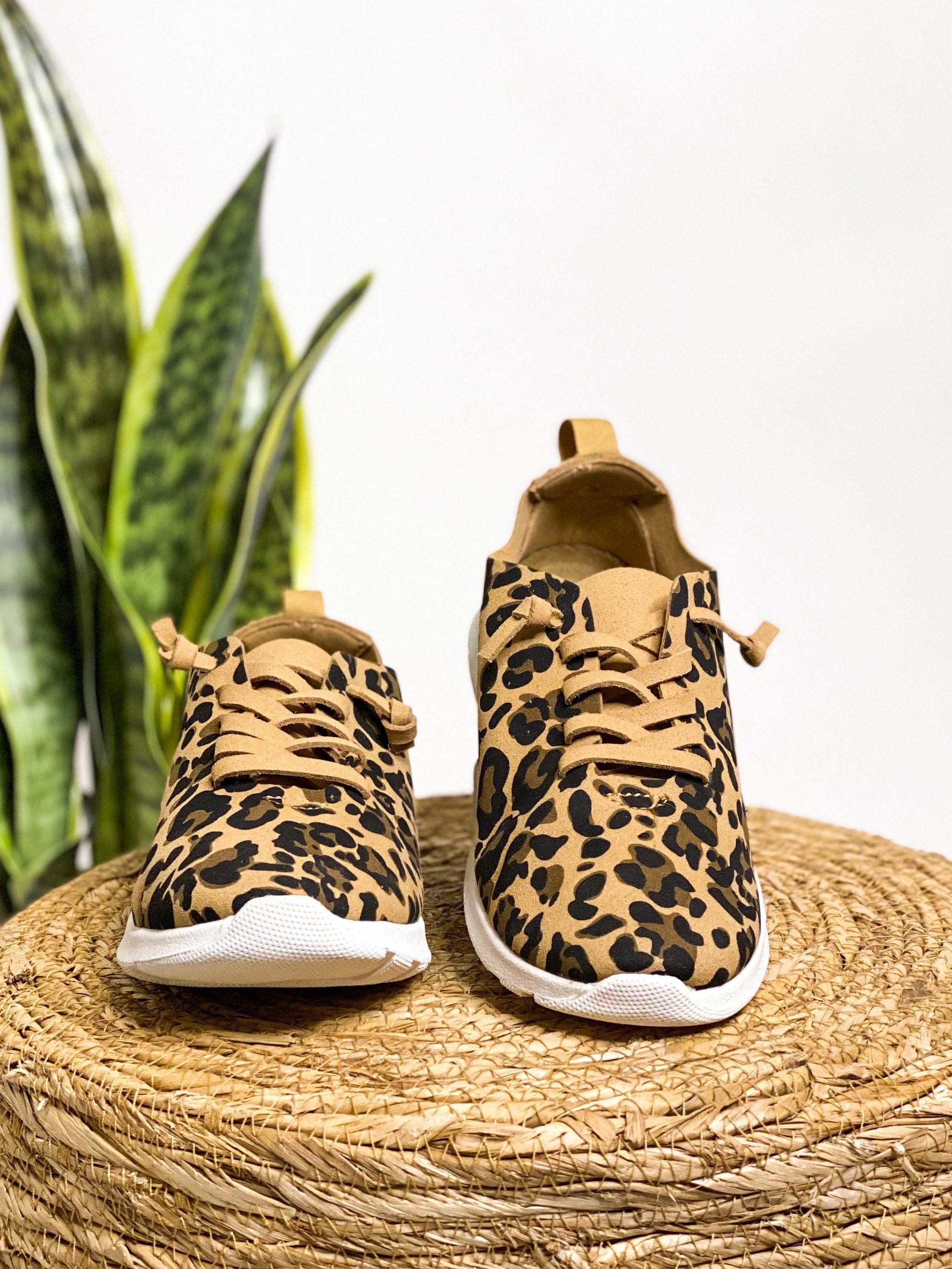 Not Rated Mayo Sneaker in Leopard - Rural Haze