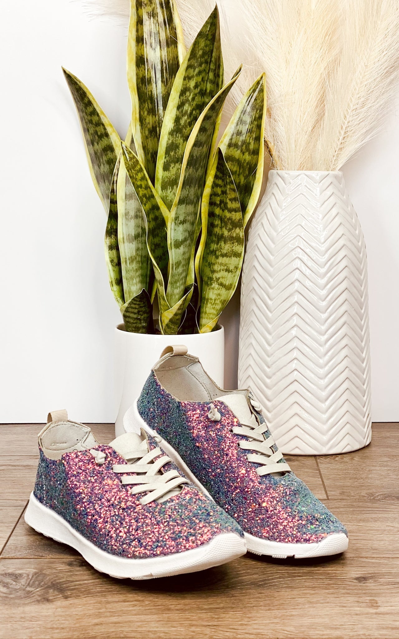 Mayo Glitter Sneakers in Multi - Rural Haze