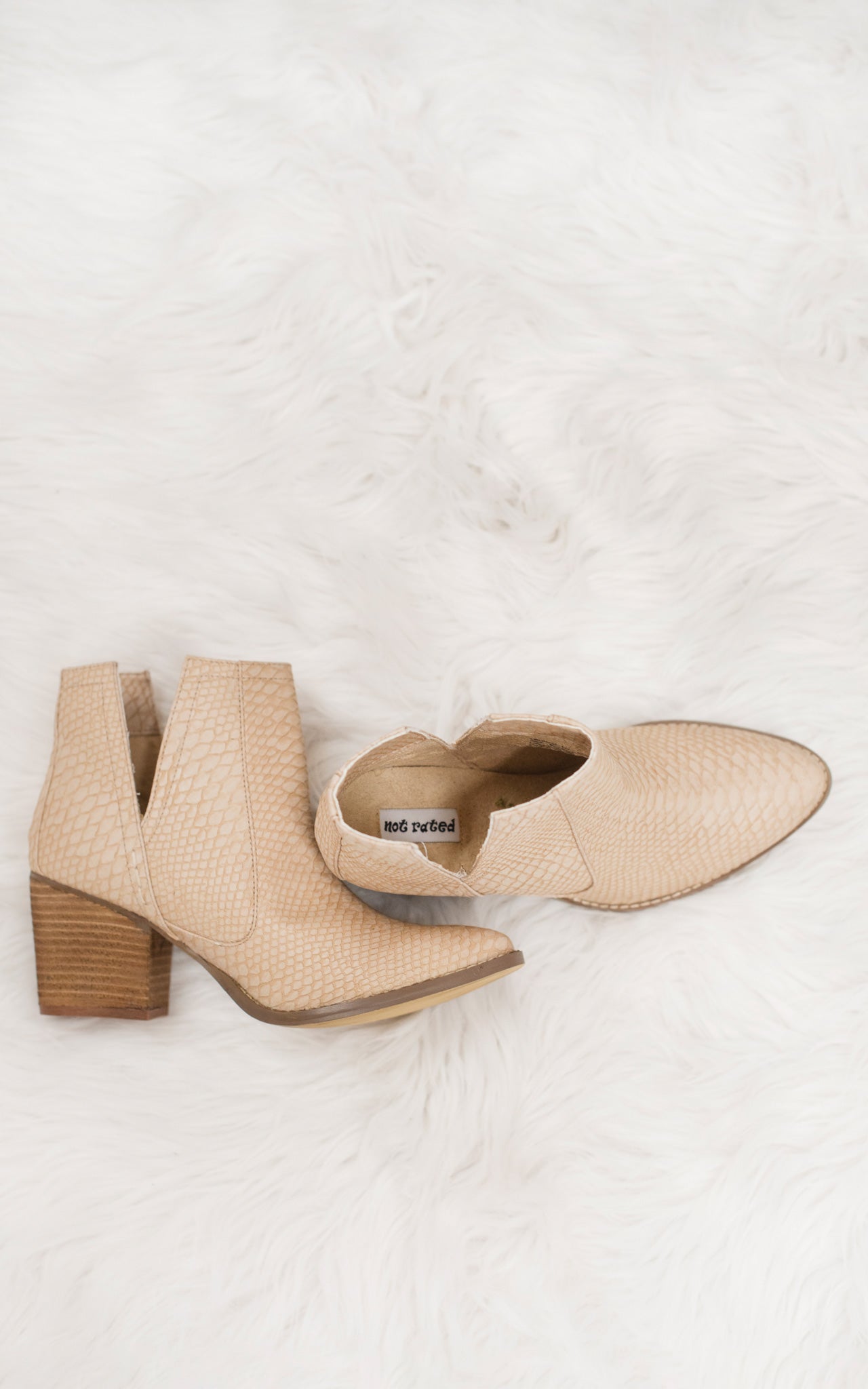 Tarim Bootie in Blush - Rural Haze