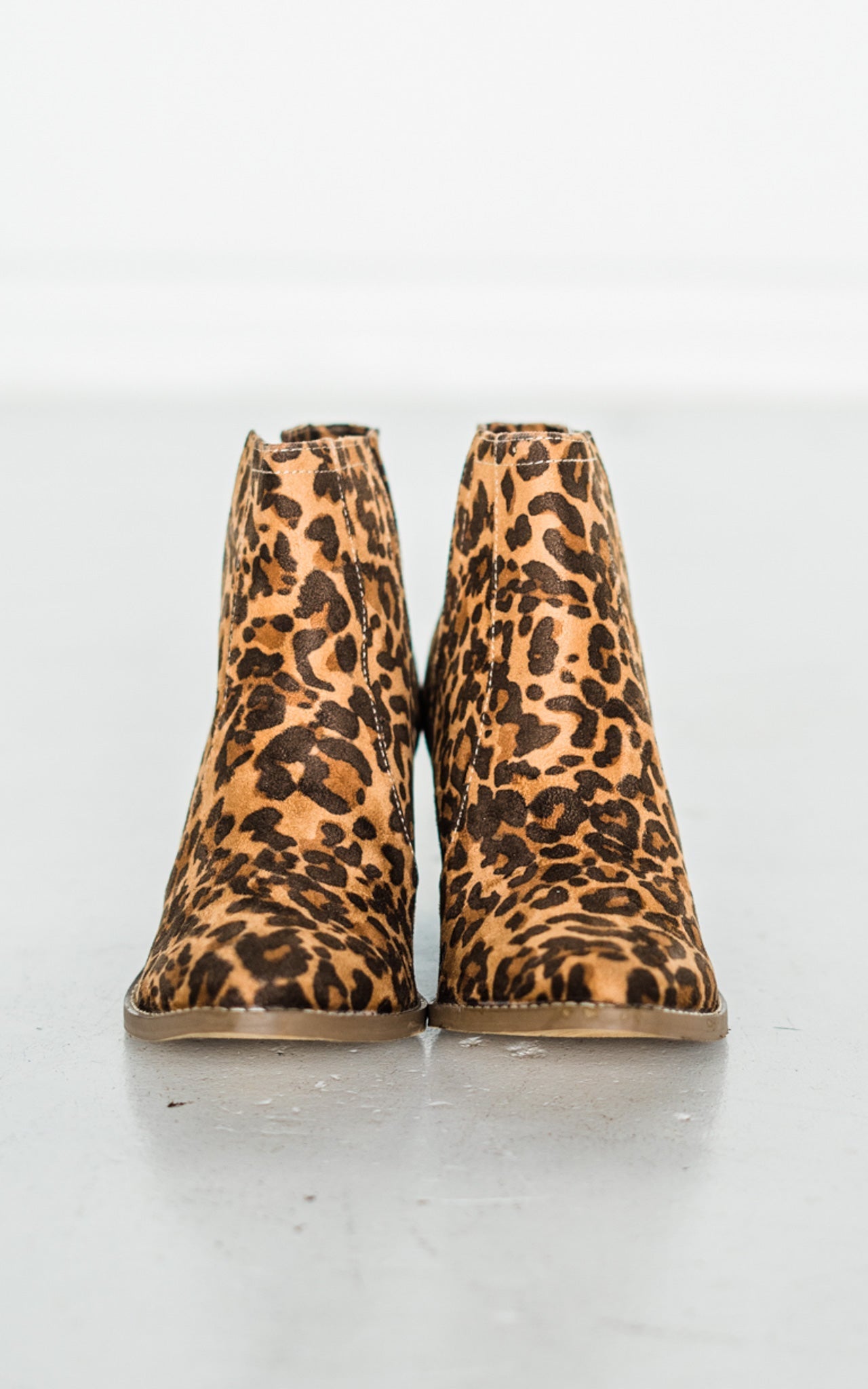 Not Rated Tarim Booties in Leopard - Rural Haze